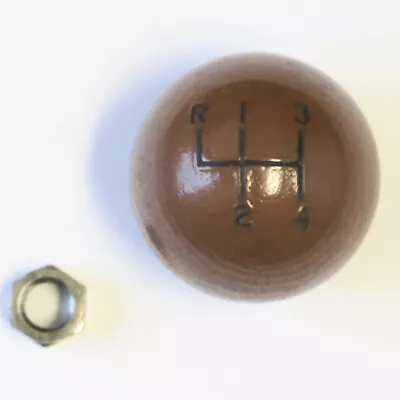 Real Original MOPAR 4 Speed Walnut Plastic Knob HURST Dodge Plymouth A & B Body • $289.95