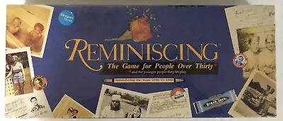 Reminiscing Family Board Game Remembering The Years 1939 To 1989 • $11.50