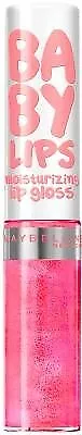 Maybelline New York Baby Lips Moisturizing Lip Gloss A Wink Of Pink 0.18 Oz • $15.99