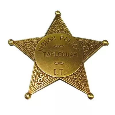 Indian Police Badge - Replica • $9