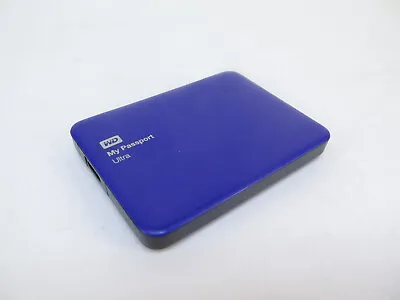 Western Digital 1TB Blue My Passport Ultra Portable Hard Drive WDBGPU0010BBL • $44.95