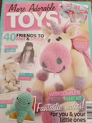 £1.99 • Buy Baby Toys.dolls ** More Adorable Toys ** Knitting & Sewing Pattern Magazine