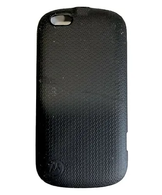 GENUINE Motorola Cliq MB501 BATTERY COVER Door BLACK Cell Phone Back Panel • $4.70