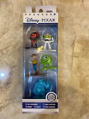NEW Disney Pixar Buzz Woody Sulley Mike Mr. Incredible Collection Of 5 Metalfigs • $0.99
