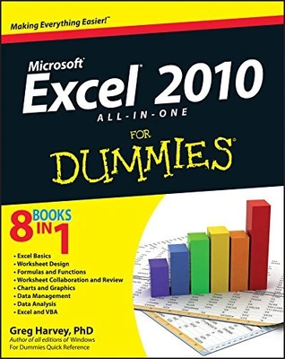 $6.22 • Buy Excel 2010 All-in-One For Dummies
