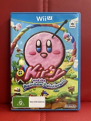 Kirby And The Rainbow Paintbrush Nintendo Wii U • $99.55