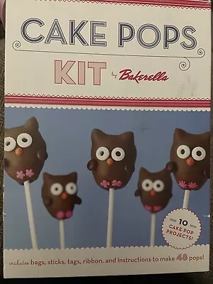 Bakerella CAKE POPS KIT: Stand Instructions Ribbons Tags Bags Sticks . . .  • $8