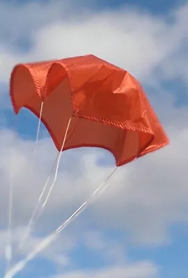 Top Flight Parachute Competition Orange 09  Thin Rip Stop Nylon  TOP-PAR-9TM • $5.98