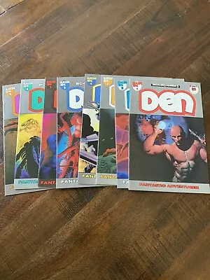 Den Richard Corben Fantagor Press 1 2 3 4 5 7 8 9 • $35