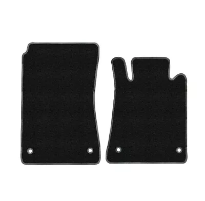 Tailored For MERCEDES SLK (2005 TO 2011) - Premium Black Car Floor Mats 2pc Set • $17.38