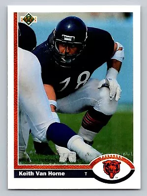 1991 Upper Deck #324 Keith Van Horne   Chicago Bears • $1.49