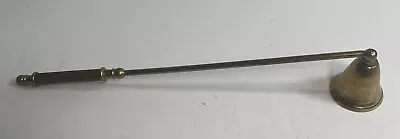 Candle Snuffer Movable Head 11 Inches Vintage Brass • $20