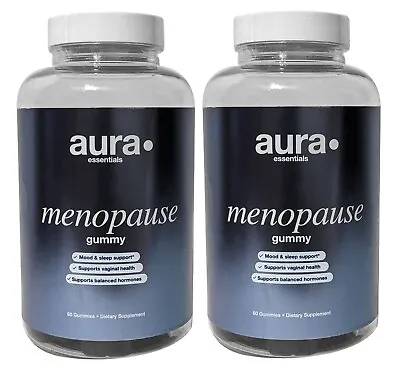 Menopause Relief For Hot Flash Symptoms Black Cohosh 2PK =180 Gummies Exp 12/24 • $25.99
