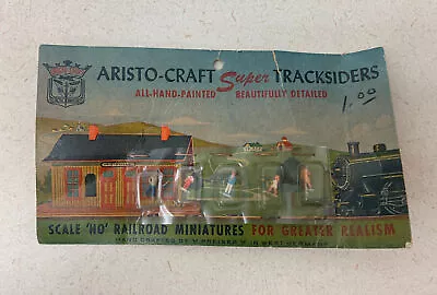 Vintage Train Aristo-Craft 886:100 HO Tracksiders Railroad Miniatures 5 Figures • $9.95