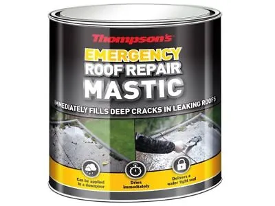 £17.96 • Buy Ronseal Thompsons Emergency Roof Repair Mastic 750ml | Trowel On Sealant