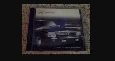 1988 Mercedes Benz 560SL 107 Chassis Service Owner Manual CD • $209.30