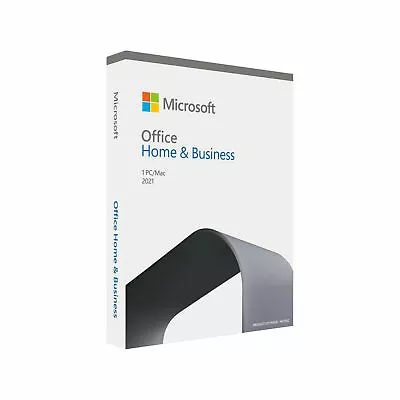 Microsoft Office Home & Business 2021 1 Time Purchase 1 Device Windows 10 PC Mac • $219.95