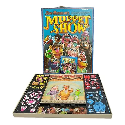 Jim Henson's MUPPET SHOW Colorforms Play Set Kermit 1980 4098 The Muppets New • $53.99