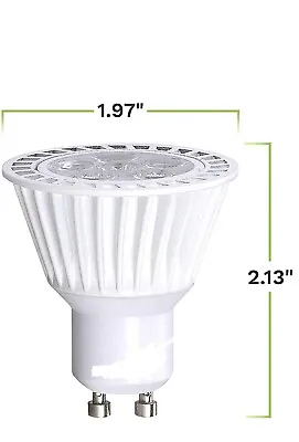 APSUN  LED 6 W Dimmable GU10 LED 120v Bulb 50W Halogen Bulbs Replacement3000K  • $6.99