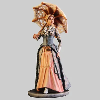 Toy Soldier Gothic Girl Steampunk Collectible Miniature Painted 1/24 Scale 80 Mm • $117.77