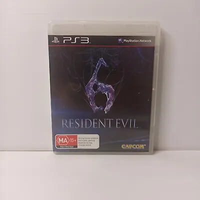 PS3 PlayStation 3 Resident Evil 6 Horror Action Fantasy Survival Shooter C-Virus • $12.95