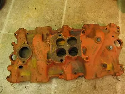 Vintage Small Block Chevy 4bbl Intake Manifold 3844457 1963 64 Corvette SBC 327 • $125