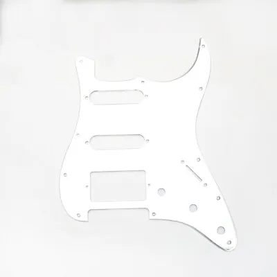 £15.78 • Buy Musiclily Silver Mirror HSS 11 Hole Pickguard For US/Mexican Strat Modern Guitar