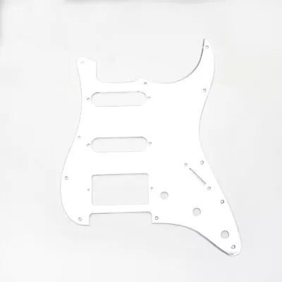 £15.78 • Buy Musiclily Silver Mirror HSS 11 Hole Pickguard For US/Mexican Strat Modern Guitar