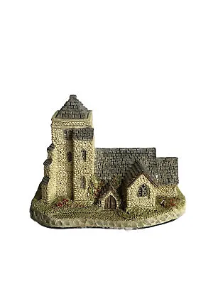 Vintage 1985 David Winter Cottages 4   St. George's Church Handcrafted Porcelain • $19.99