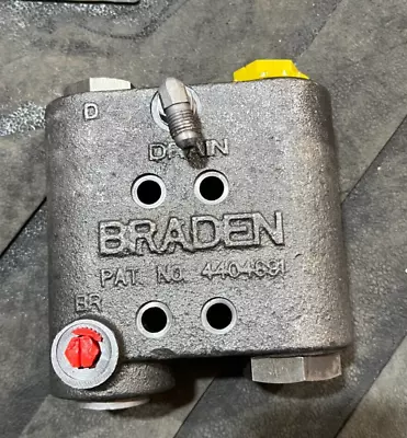 Braden Carco Gearmatic Brake Valve 81715 For Power Winch On Crawler Tractors • $356.99