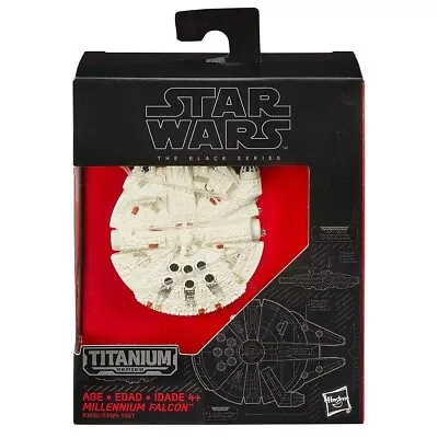 Star Wars The Black Series (2015) Titanium #01 MILLENIUM FALCON Brand New Sealed • $18.50