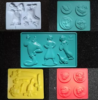 Disney Silicone Mat Icing/Chocolate Moulds And Lollipop Moulds • £2.50