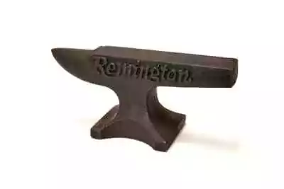 Miniature Rustic Raised Letter Remington 5.75  Cast Iron Anvil Jeweler Hobby • $32.99