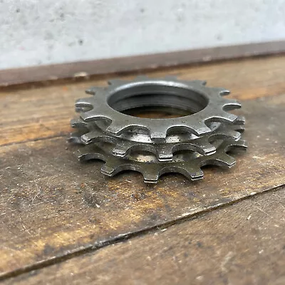 Vintage Track Cog Part Cluster 3s 13 14 15 Fixie 3 Speed Fixed Gear • $199.99