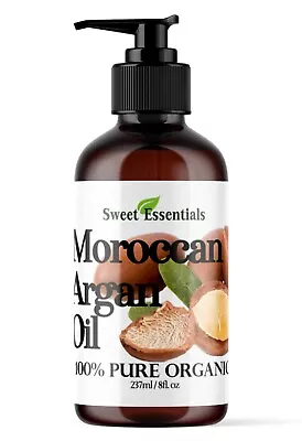 Organic Premium Moroccan Argan Oil | 8oz | Imported From Morocco | 100% Pure • $24.99