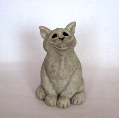 Quarry Critters Chico Cat Figurine. Second Nature Design 2000. Excellent Conditi • $9.87