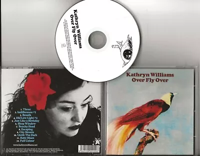 KATHRYN WILLIAMS Over Fly Over Cd 12 Tracks Alt Pop Folk Genius • £3.49