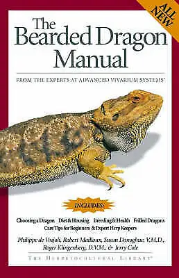 £2.99 • Buy (Good)-Bearded Dragon Manual (Herpetocultural Library) (Paperback)-Philippe De V