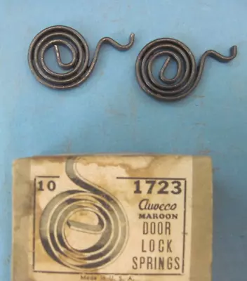 $20 • Buy NOS Pair Of Door Lock Springs 1938-1939 Chevrolet Buick Cadillac Olds All GM
