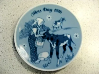 Vintage Porsgrund Mors Dag 1977 Mother's Day Collector's Plate - 7th Issue • $7.50