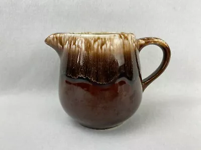 Vintage McCoy Pottery Brown Drip Glazed Creamer Pitcher 3 3/4  Tall • $8.49