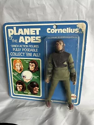 Cornelius - Planet Of The Apes - Mego 8” Figure - 1973 MOC - Card C7.5/8 Lrge Cd • $295