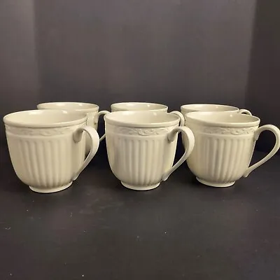 Mikasa Italian Countryside Coffee Mugs Cups 3 1/4” Tall DD900 Set Of 6 EUC • $21