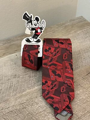 Mickey Mouse Balancine Collector Tie Red Disney Necktie • $12.95
