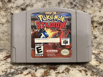 Pokemon Stadium Nintendo 64 N64 Video Game Authentic Cartridge Only • $29.99