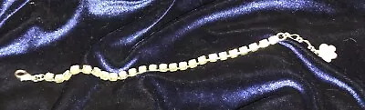 £6 • Buy Mikey Of London Tennis Bracelet, Costume Jewellery. Gold Tone With Diamanté