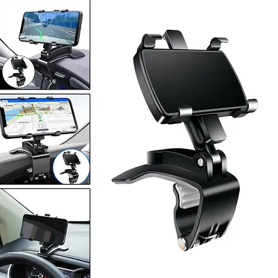 360° Clip On Dashboard Dash Mount Mobile In Car Phone Holder Stand Cradle Apple • £3.99