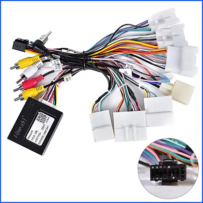 For Toyota AMP Car Stereo Radio Power Harness Cable Wire USB Adapter Kit JBL AMP • $22.99