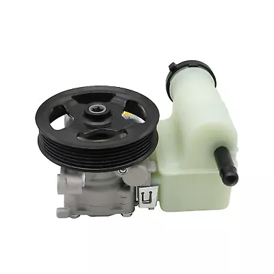 Power Steering Pump W/ Pulley & Reservoir Fits For 2003-2008 Mazda 6 L4 2.3L • $115.95