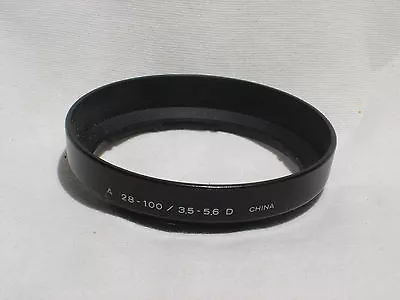 Genuine MINOLTA A 28-100 / 3.5-5.6 D LENS HOOD For Minolta Maxxum AF Lens • $6.91